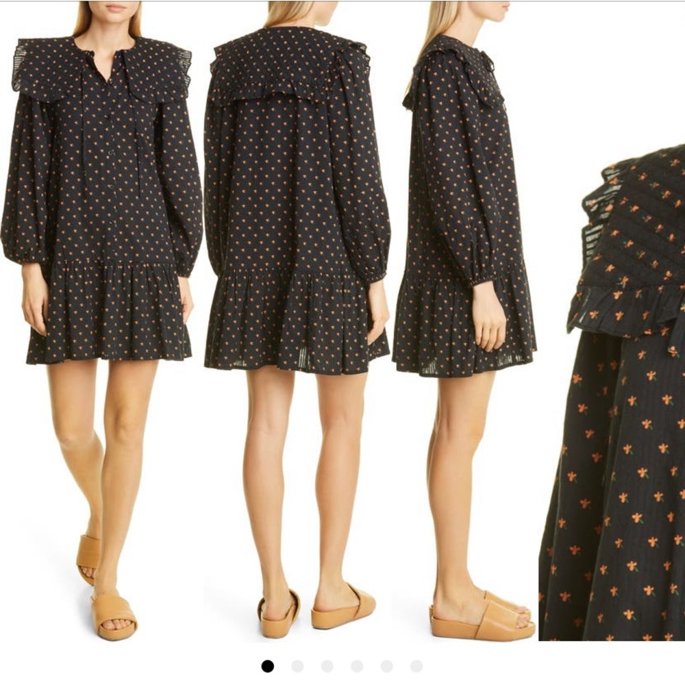 Stella Nova Charlie dress floral long sleeve 40 10 US